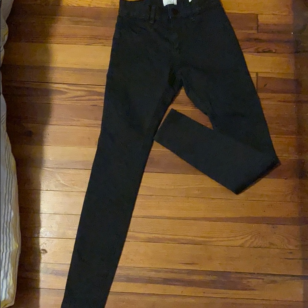 Black jeggings